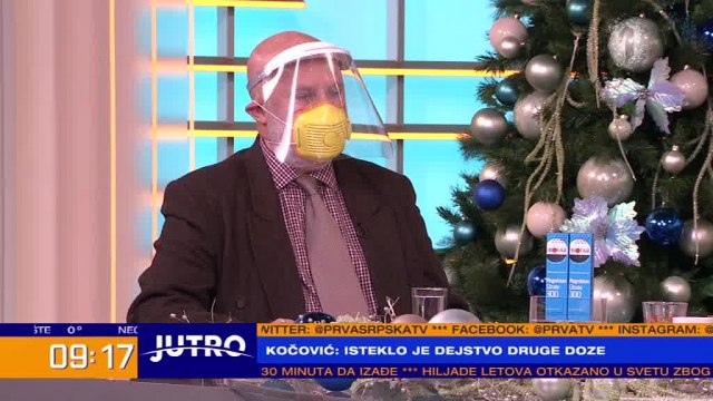 Dr Belojević ne odustaje od vizira i maske, ali ni od probiotika: 
